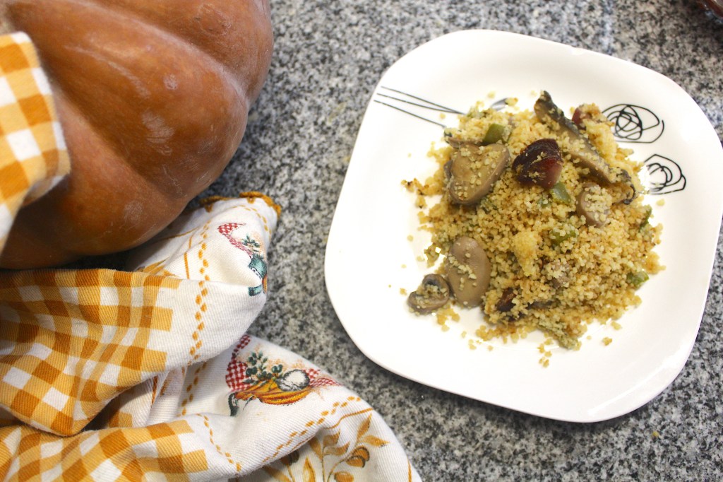 Couscous com Cogumelos | Couscous &&nbsp;Muschroom